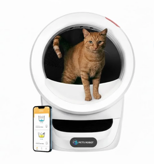 Robot 4 Supply Bundle by Whisker, Black - Automatic, Self-Cleaning Cat Litter Box, Includes Litter-Robot 4, 3 OdorTrap Refills, 10 Liners, 30 Cleaner Wipes, & 2 Carbon Filters